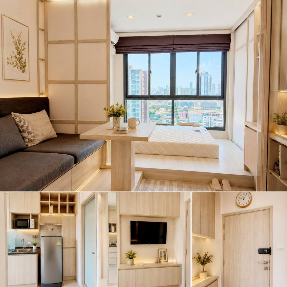 รูป ไอดิโอ โมบิ วงศ์สว่าง | 1 นอน 25 ตร.ม. ชั้น 21 | **ค่าเช่า 11,000 บาท** นัดชม แอดไลน์ ID : @property.ma - รูปที่ 4/5