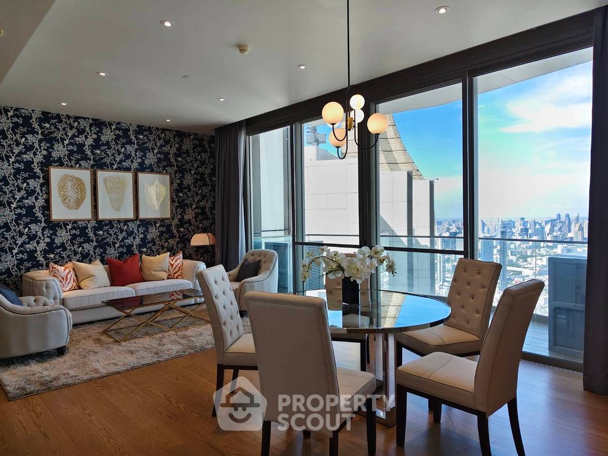 รูป คอนโด 4 ห้องนอน Magnolias Waterfront Residences ชั้นสูง ใกล้ BTS สะพานตากสิน (ID 3030793) - รูปที่ 5/7