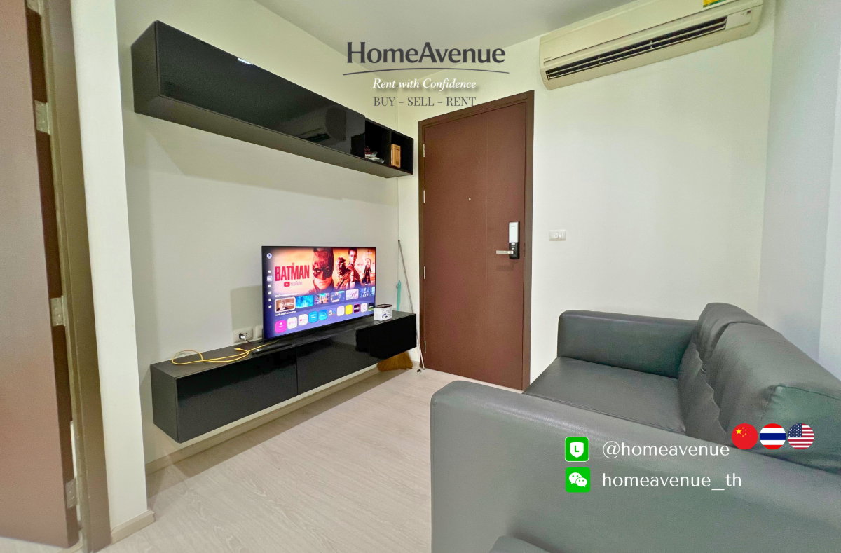 รูป อัปเดต ก.ค. 🔥 ห้องสุดท้าย✨ 1Bed 🚇 ใกล้MRT พระราม 9💥📲 Line: @homeavenue ⭐HA-14 - รูปที่ 2/9
