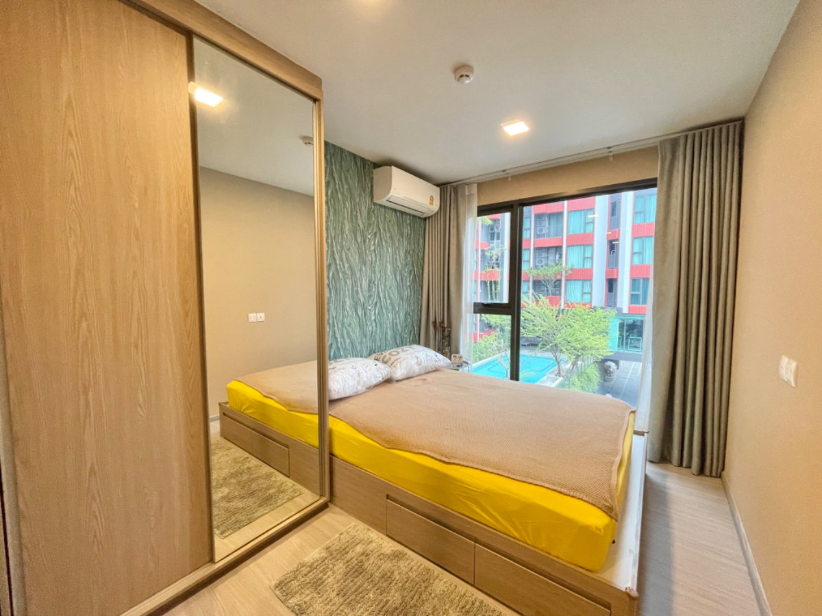 รูป ให้เช่า The Privacy S101 28 ตร.ม. 1 ห้องนอน ห้องแต่งสวย เฟอร์ครบ วิวสระ พร้อมอยู่ ใกล้ BTS ปุณณวิถี และทางด่วน **ฟรี Wifi** - รูปที่ 5/21