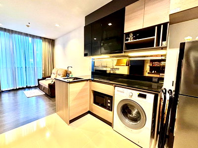 คอนโดให้เช่า : ใกล้ MRT Rama 9 🏙️(For Rent/ให้เช่า) The Line Asoke Ratchada 💵23,000THB (1 Bed , 36 Sqm) เดอะ ไลน์ อโศก-รัชดา