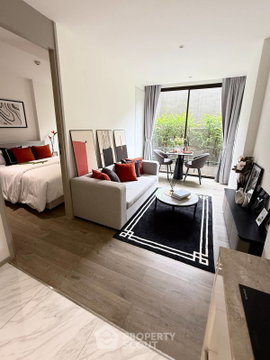 คอนโด 1 ห้องนอน Fynn Asoke ใกล้ BTS อโศก 400 ม. ชั้น 1 ขนาด 37 ตร.ม. (ID 2027547)