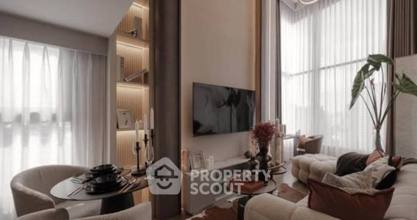 รูป คอนโด 2 ห้องนอน ชั้นสูง 48 ตร.ม. ใน SOHO Bangkok Ratchada ใกล้ MRT ห้วยขวาง 200 ม. (ID 3103738) - รูปที่ 1/3
