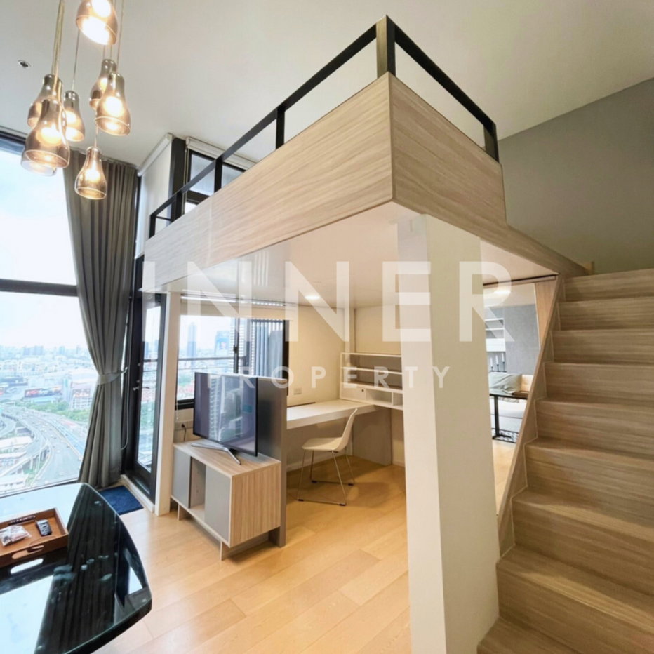 รูป ชั้นสูง วิวดี!! 🏙️(For Rent/ให้เช่า) Chewathai Residence Asoke 💵 25,000 THB (Duplex - Loft, 39 Sqm) ชีวาทัย เรสซิเดนซ์ อโศก - รูปที่ 2/7