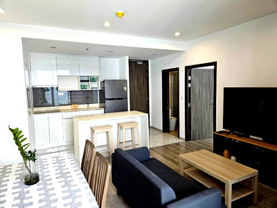 Condos for rent :  Ideo Mobi Sukhumvit 66 | Direct Access to BTS Udom Suk | Spacious 80.25 sq.m. Corner Unit