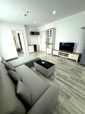 Condos for rent : T262 Condo for rent The Key Chaeng Wattana, 2 bedrooms 65 sq.m. Very new furniture, beautiful room, ready to move in.