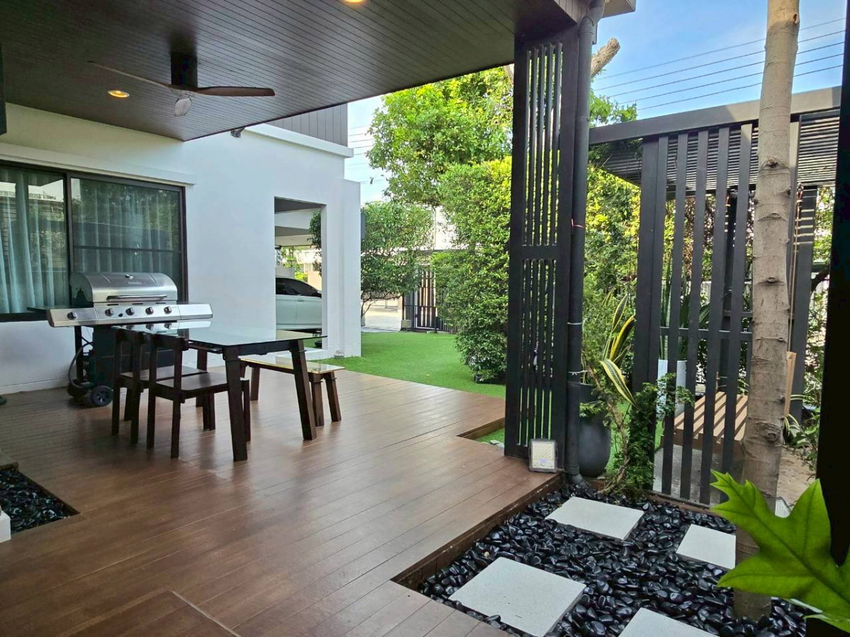รูป 🏡 ให้เช่า บ้านเดี่ยว Mantana 1 บางนา กม.7 | 900 ม. ถึง Mega Bangna | Fully Furnished | รับสัตว์เลี้ยง - รูปที่ 35/46