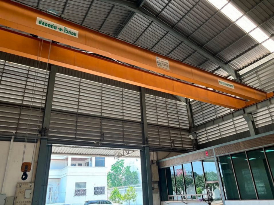 รูป ให้ เช่าโกดังพร้อมเครน 5 ตัน พื้นที่ 2,280 ตร.ม. ทำเลเทพารักษ์ บางพลี สมุทรปราการ ติดถนนใหญ่ - รูปที่ 3/5