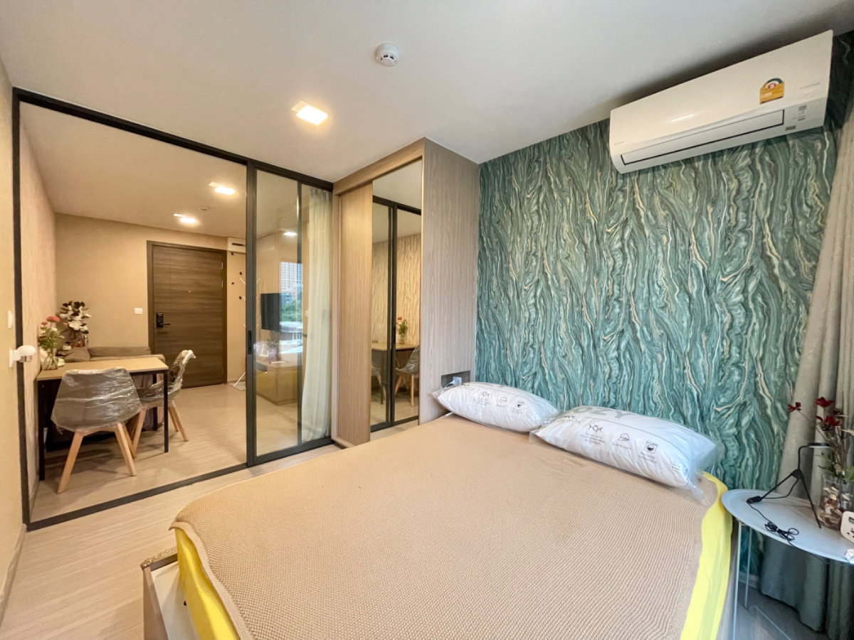 รูป ให้เช่า The Privacy S101 28 ตร.ม. 1 ห้องนอน ห้องแต่งสวย เฟอร์ครบ วิวสระ พร้อมอยู่ ใกล้ BTS ปุณณวิถี และทางด่วน **ฟรี Wifi** - รูปที่ 6/21