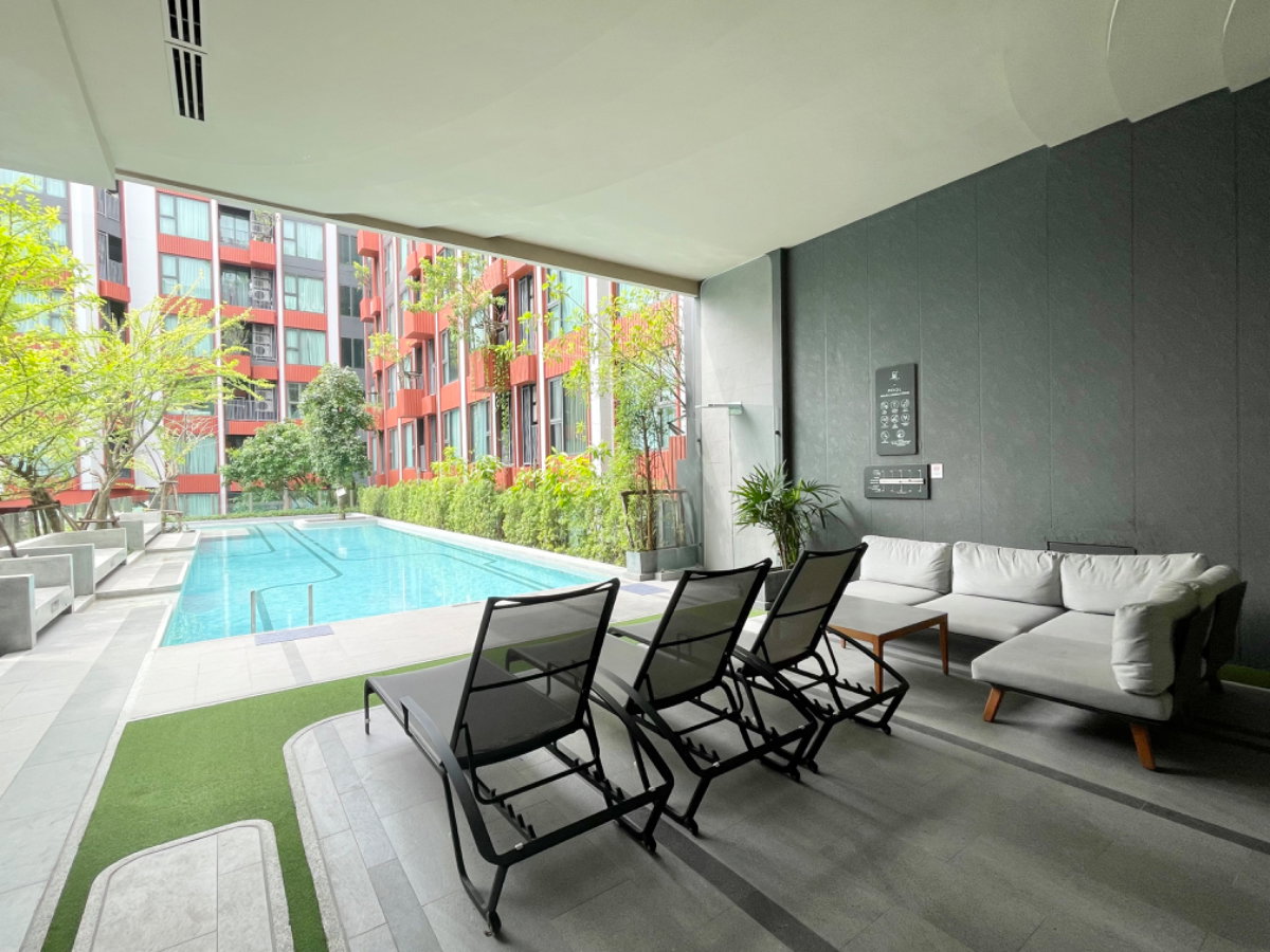 รูป ให้เช่า The Privacy S101 28 ตร.ม. 1 ห้องนอน ห้องแต่งสวย เฟอร์ครบ วิวสระ พร้อมอยู่ ใกล้ BTS ปุณณวิถี และทางด่วน **ฟรี Wifi** - รูปที่ 20/21