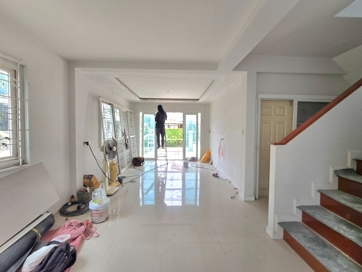 รูป บ้านเดี่ยวกำลังรีโนเวท ทำเลดี ต้นโครงการ ร่มรื่น กว้างขวาง ราคาถูก หมู่บ้าน ศุภาลัย การ์เด้นวิลล์ วงแหวน-ลำลูกกา คลอง 5 บึงคำพร้อย ลำลูกกา ปทุมธานี - รูปที่ 17/21