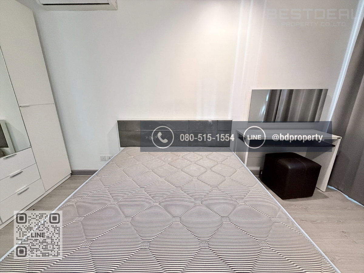 รูป Bestdeal ให้เช่า 1 ห้องนอน 31ตรม.ราคา 16,000/เดือนเท่านั้น เฟอร์นิเจอร์และเครื่องใช้ไฟฟ้าครบ“IDEO MOBI RAMA 9” ใกล้MRT และ เซ็นทรัลพระราม 9 - รูปที่ 4/9