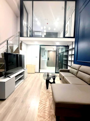 Condos for rent : 🚩 For Rent Condo KNIGHTS BRIDGE SPACE SUKHUMVIT - RAMA 4 Building 1, Floor 9,Duplex, Room size 38 sqm