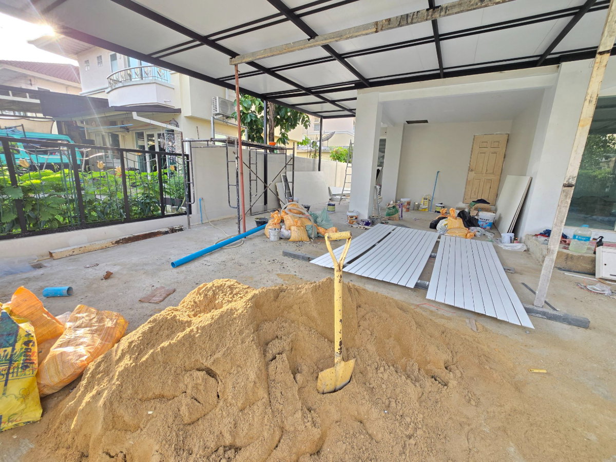 รูป บ้านเดี่ยวกำลังรีโนเวท ทำเลดี ต้นโครงการ ร่มรื่น กว้างขวาง ราคาถูก หมู่บ้าน ศุภาลัย การ์เด้นวิลล์ วงแหวน-ลำลูกกา คลอง 5 บึงคำพร้อย ลำลูกกา ปทุมธานี - รูปที่ 8/21