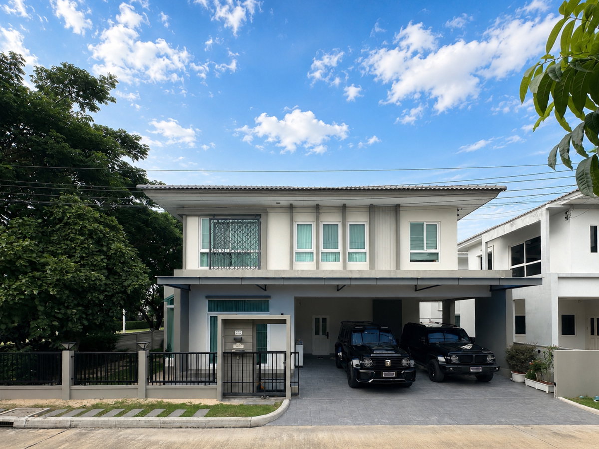 รูป 🚨 สเปกหายาก! บ้านเดี่ยวหลังมุมไซส์ใหญ่ หน้าไม่ชนใคร สภาพใหม่เอี่ยม 🔥 ขายบ้านเดี่ยว คาซ่า วิลล์ ดอนเมือง - สรงประภา 🔥 / 4 ห้องนอน #HDMK081 - รูปที่ 1/32