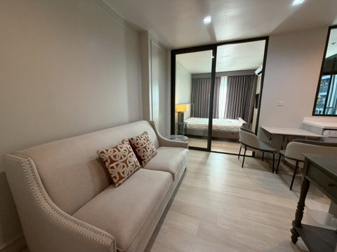 P-55132 | Life One Wireless 🔥✨ 1-Bedroom Condo for Rent | High Floor | City View | Fully Furnished | Washing Machine | Near BTS Phloen Chit