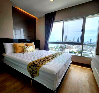 Condos for rent King's College International School Bangkok : 📌 For Rent Condo LUMPINI PARK RIVERSIDE RAMA 3 Building C, Floor 14,1 bed room, Room size 33.00 sqm