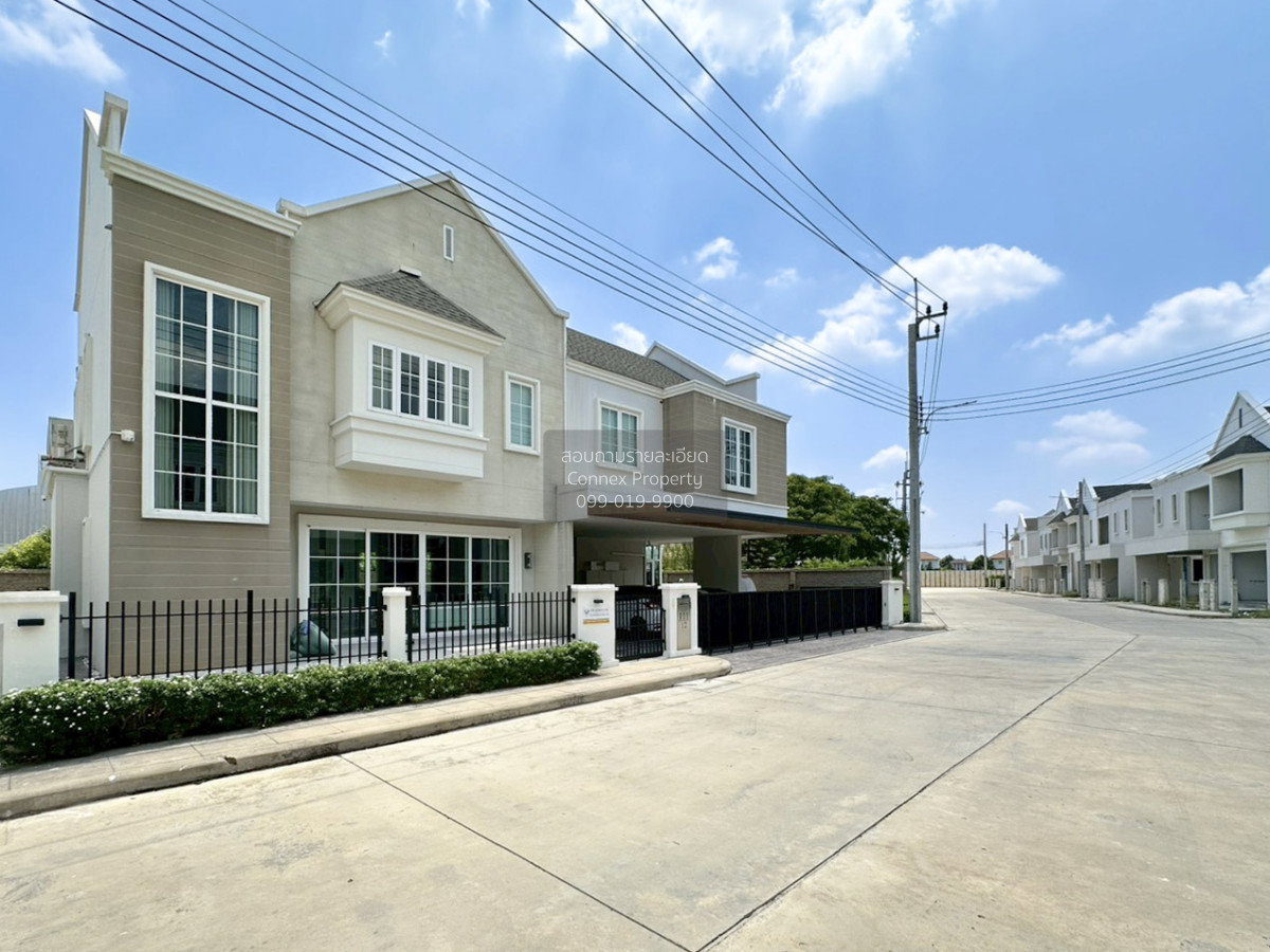 รูป ขายบ้านหรู ติดถนนใหญ่ แต่งครบ พร้อมอยู่ เดอะ เมเธียส ราชพฤกษ์ - แจ้งวัฒนะ บางพลับ ปากเกร็ด นนทบุรี CX-165248 ✅ ทักไลน์ @connexproperty ตอบทันที ทีมงานมืออาชีพ ✅ - รูปที่ 2/12