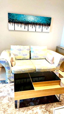 Condos for rent : Whizdom Station Ratchada-Tha Phra, 28 sq m, fully furnished, 14,500 baht.