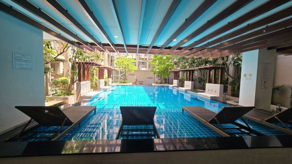 picture For Rent Amaranta Residence Unit 9/133 (150 m from MRT Huai Khwang) (No pets allowed) - 8/8