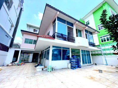เช่าบ้านเดี่ยว โลตัสเอ็กเพลส(สุทธิสาร) : HK0673♛บ้านเดี่ยว ให้เช่า 5 ห้องนอน⚝ห้วยขวาง♜MRT ห้วยขวาง∞099-5919653,065-9423251▚Line@sureresidence