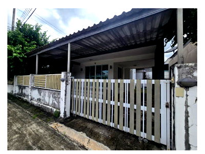บ้านเดี่ยว 52.4 ตร.วา บ้านเบญญาภา อำเภอปลวกแดง จังหวัดระยอง 1.6M
