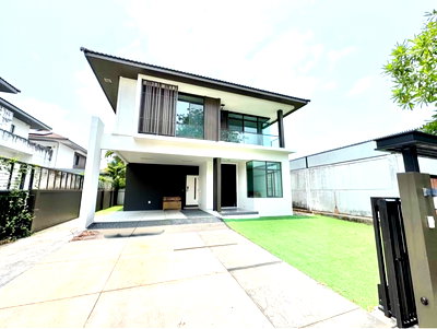 เช่าบ้านเดี่ยว เขตประเวศ : ให้เช่าบ้าน มัณฑนา อ่อนนุช-วงแหวน 4 (Manthana Onnut – Wongwaen 4) ใกล้สวนหลวง ร.9