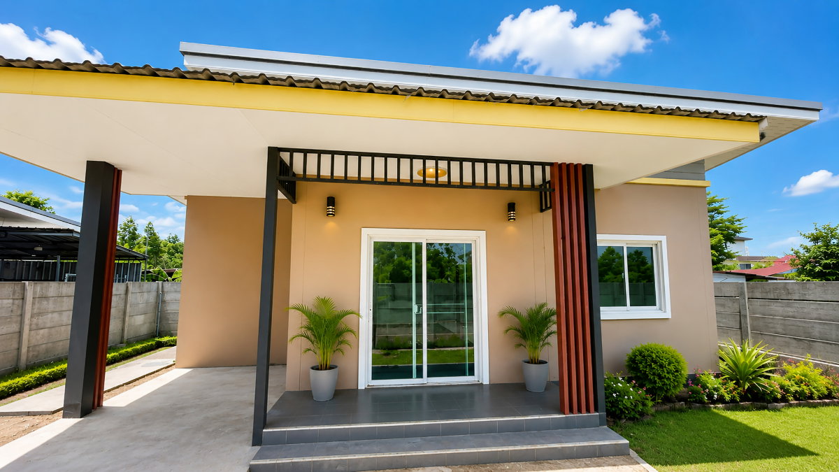 picture Single-story house for sale on Khlong Si Tawan Ok 37 Road, Khlong Luang, Pathum Thani. - 2/13