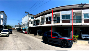 ทาวน์เฮ้าส์ 19.3 ตร.วา โครงการ อยู่ถาวร ระยอง เมืองระยอง ระยอง 2.5M