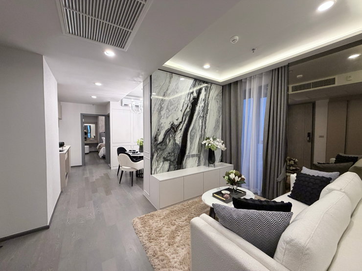 รูป Coco Parc 2BR Combine Unit ใจกลางพระราม 4 ใกล้ MRT พร้อมบริการระดับโรงแรม - รูปที่ 4/6