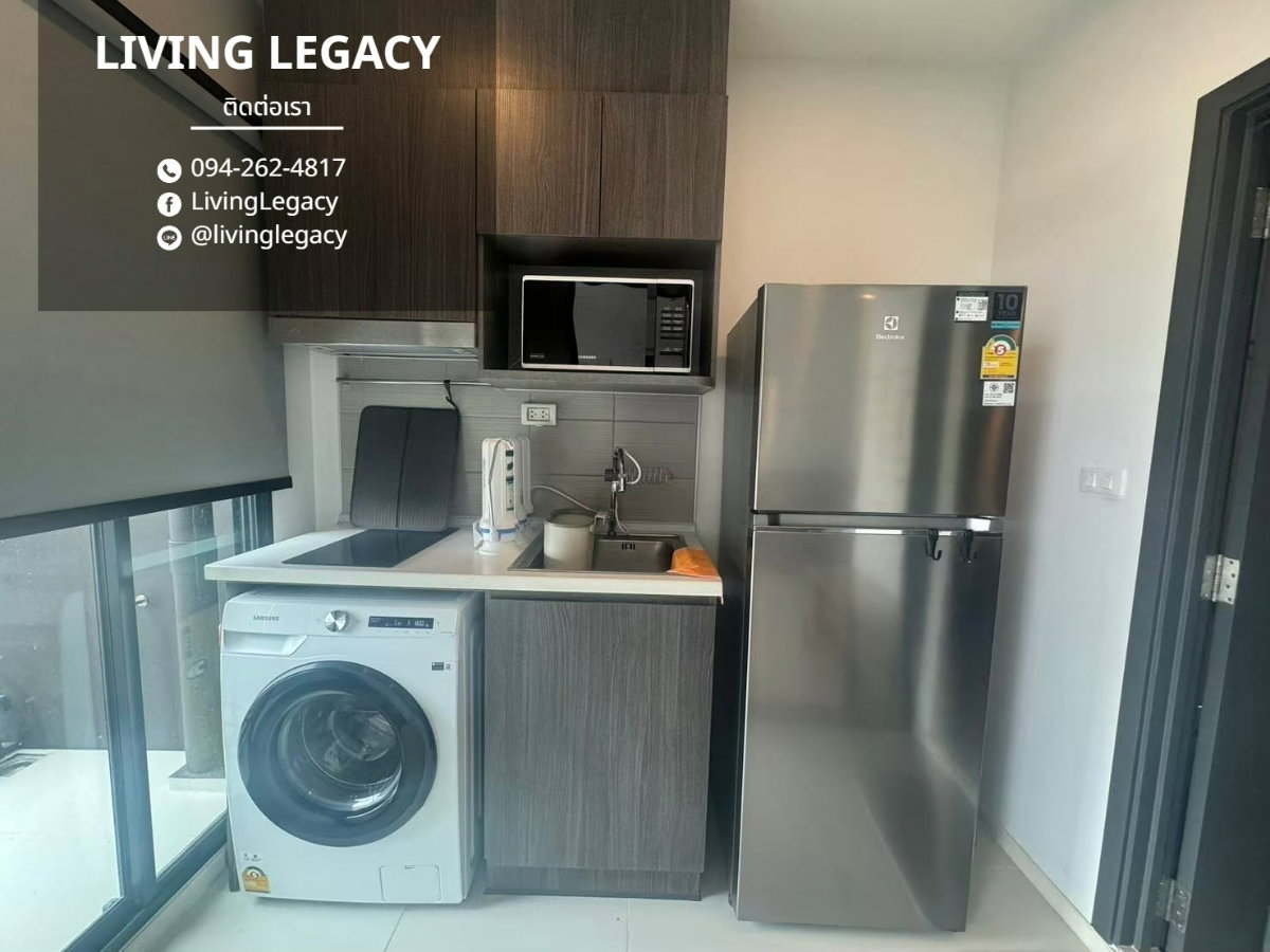 รูป TIGY8J เช่าด่วน Elio Del Nest 26.5 ตร.ม. | ชั้น 19 | 1 นอน 1 น้ำ | 13,000 บาท/เดือน | LINE: @livinglegacy - รูปที่ 7/7