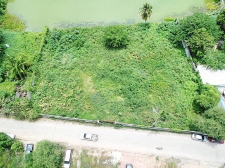 รูป ขายที่ดินริมทะเลสาบ ซอยหมอศรี สามพราน 621 ตร.ว. ทำเลสวย เหมาะสร้างบ้าน ร้านอาหาร คาเฟ่ หรือธุรกิจริมน้ำ - รูปที่ 6/8