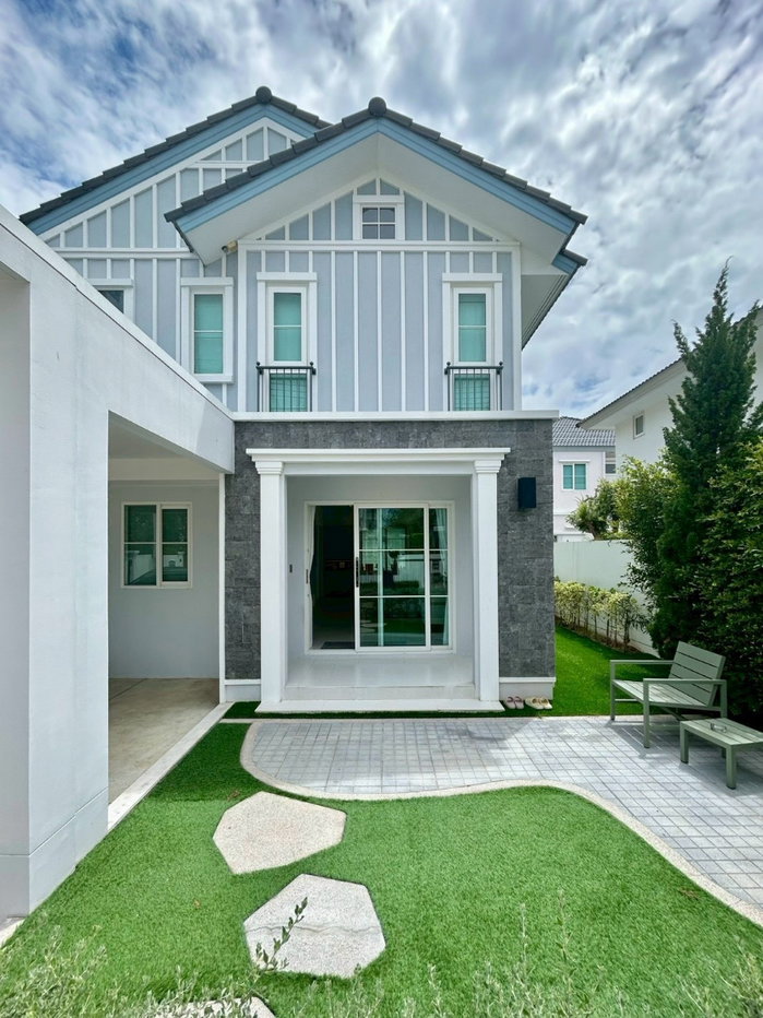 picture House for Rent ,Villaggio2. Just 3 km . from Mega Bangna ,Rare unit Ready to move in ✅ - 5/18