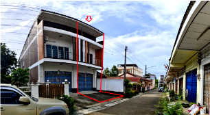 Shophouses for sale Trang : SHOP HOUSE 33.2 Sq.w. Muang Trang Trang for 2.8M
