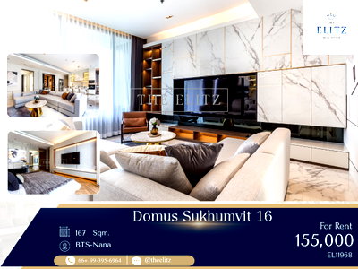 คอนโดให้เช่า : ✨ Palatial Ultra-Luxury Hideaway - Rare 3-Bedroom Masterpiece in Prime Sukhumvit ✨