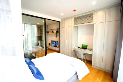 คอนโดให้เช่า : คอนโด 1 ห้องนอน ชั้น 15 ขนาด 33 ตร.ม. Noble Revo Silom ใกล้ BTS สะพานสุรศักดิ์ 200 ม. (ID 3108343)