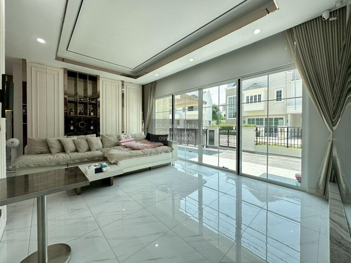 รูป ขายบ้านหรู ติดถนนใหญ่ แต่งครบ พร้อมอยู่ เดอะ เมเธียส ราชพฤกษ์ - แจ้งวัฒนะ บางพลับ ปากเกร็ด นนทบุรี CX-165248 ✅ ทักไลน์ @connexproperty ตอบทันที ทีมงานมืออาชีพ ✅ - รูปที่ 4/12