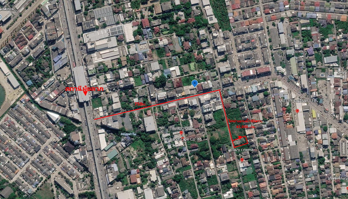 รูป ให้เช่าที่ดินพร้อมบ้านสองหลัง ซอยรามอินทรา14แยก8 เหมาะอยู่อาศัย ทำโกดังคลังสินค้า ออฟฟิศ ราคา43,000.-/ด.ใกล้สถานีรถไฟฟ้าสถานีมัยลาภเพียง750ม.จากปากซอย - รูปที่ 4/19