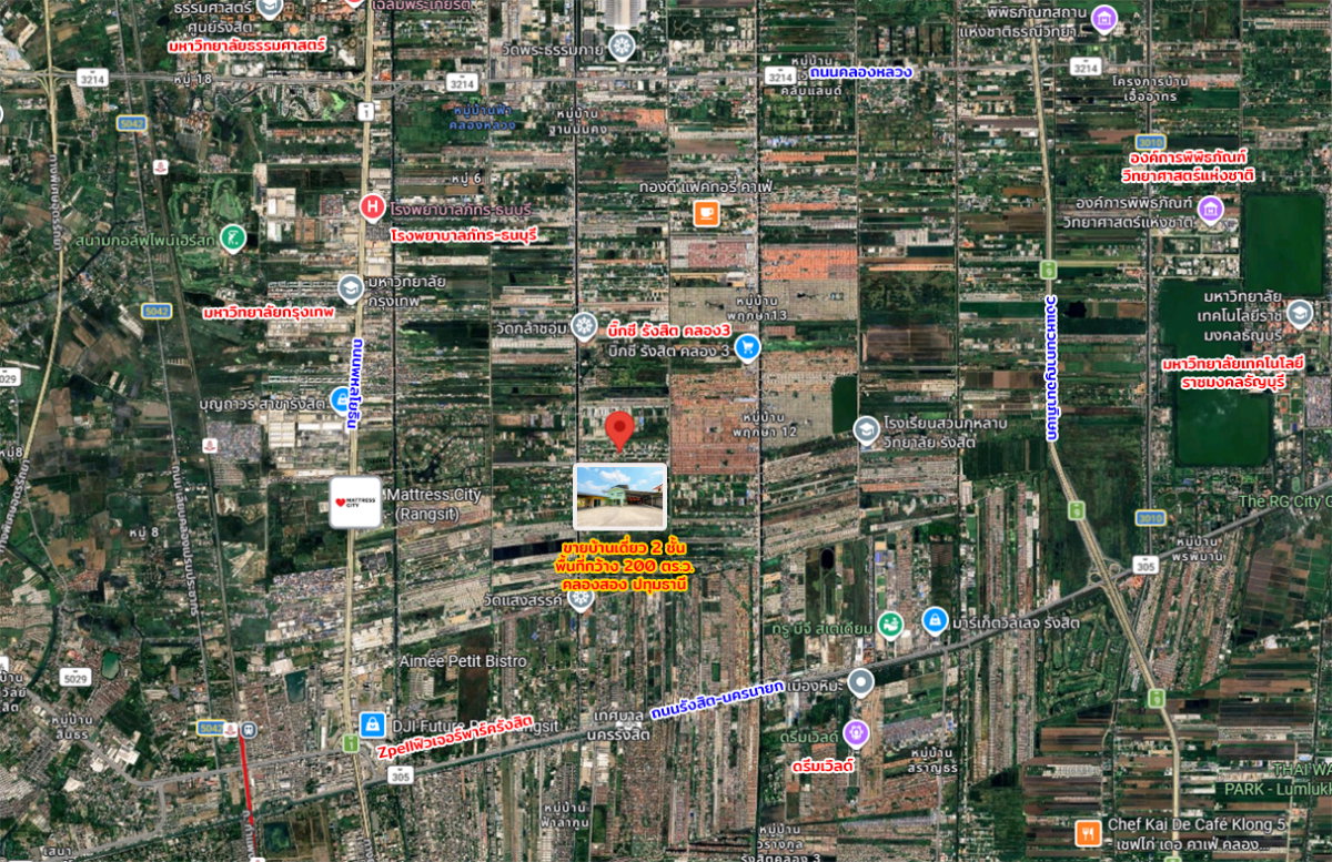 รูป เช่าบ้านเดี่ยว 2 ชั้น พื้นที่กว้าง 200 ตร.ว.คลองสอง ปทุมธานี รองรับการอยู่อาศัยครอบครัวใหญ่ หรือทำโฮมออฟฟิศ จอดรถได้มากกว่า 10 คัน - รูปที่ 21/22