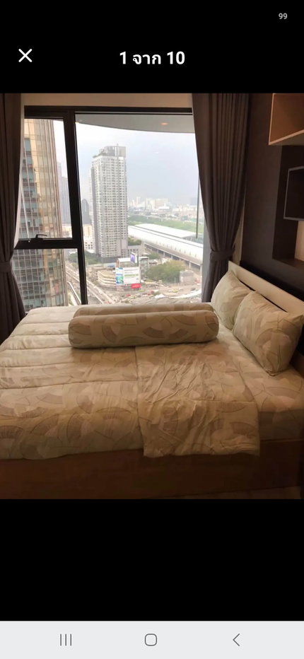 รูป Ideo Mobi Asoke | ให้เช่า 23,000 บาท/เดือน | 1 ห้องนอน 34 ตร.ม. | ติด MRT เพชรบุรี ใกล้ Singha Complex พร้อมอยู่ - รูปที่ 1/7