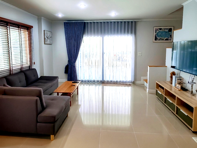 เช่าบ้านเดี่ยว บางละมุง ชลบุรี : Luxury House for Rent Thung Klom Tan Man East Pattaya 3Bed