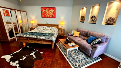 Condos for rent : For rent Chiangmai Riverside Condominium, a condo on the Ping River. Fully furnished with teak wood throughout.CR-26