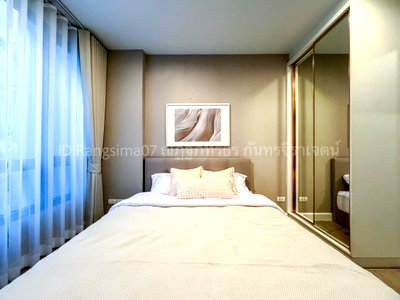 คอนโดให้เช่า : ให้เช่า คอนโด Metro Luxe Riverfront  เครื่องใช้ไฟฟ้าครบ พร้อมอยู่ คอนโดริมแม่น้ำเจ้าพระยา 