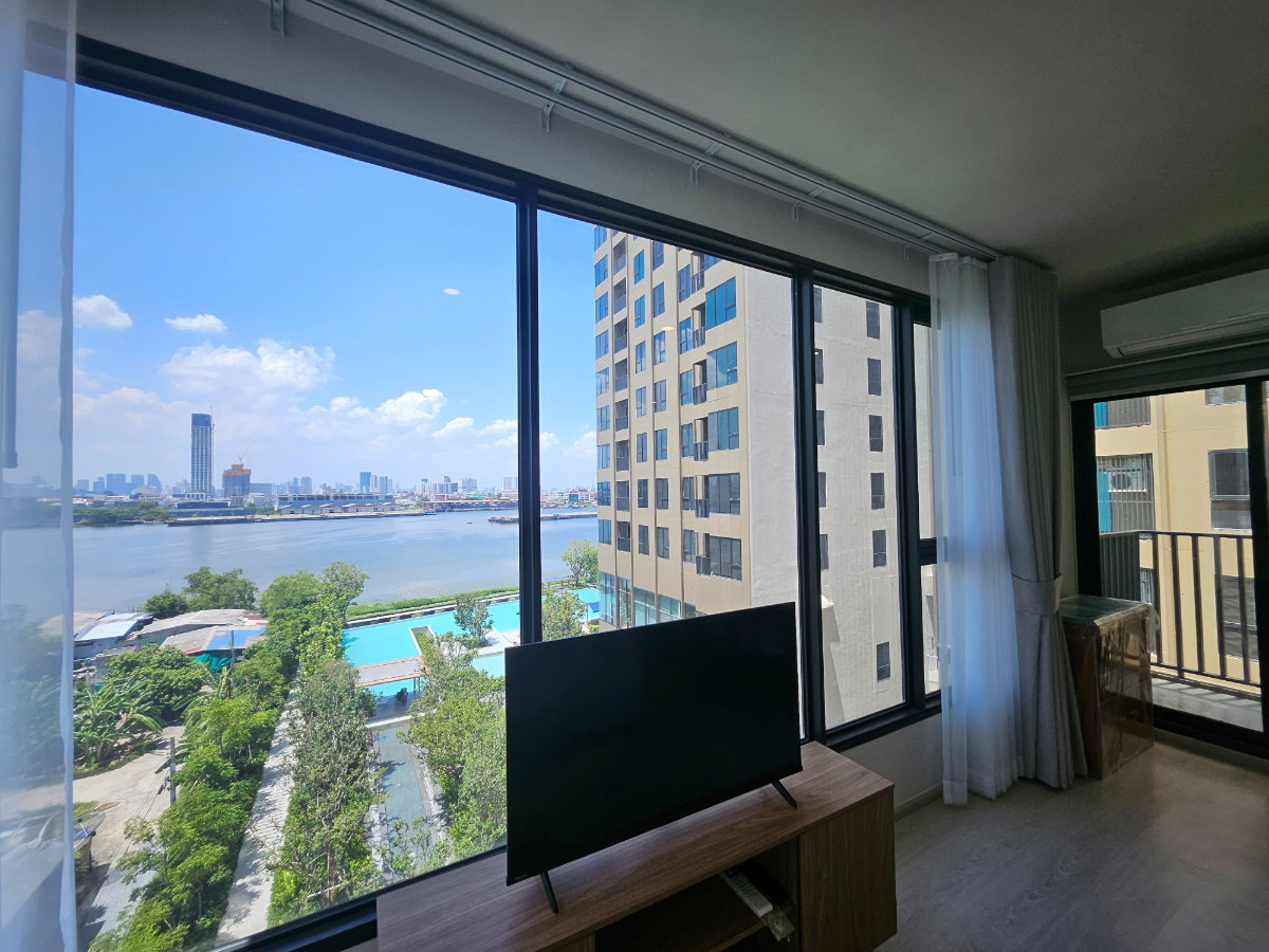 รูป Best Deal! 2 Bed วิวหน้าแม่น้ำ 🌊ห้องใหม่แกะกล่อง @ NUE Riverest - รูปที่ 2/35