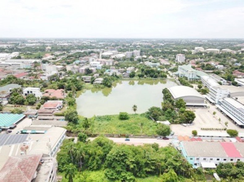 รูป ขายที่ดินริมทะเลสาบ ซอยหมอศรี สามพราน 621 ตร.ว. ทำเลสวย เหมาะสร้างบ้าน ร้านอาหาร คาเฟ่ หรือธุรกิจริมน้ำ - รูปที่ 4/8