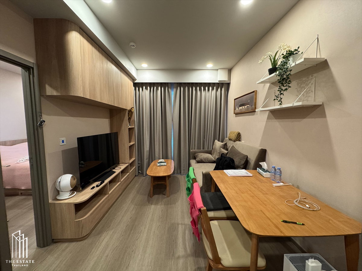 รูป For Rent Whizdom The Forestias (Destinia) 1 ห้องนอน 40.7 ตร.ม. เฟอร์และเครื่องใช้ไฟฟ้าครบ @30,000 Baht - รูปที่ 1/12