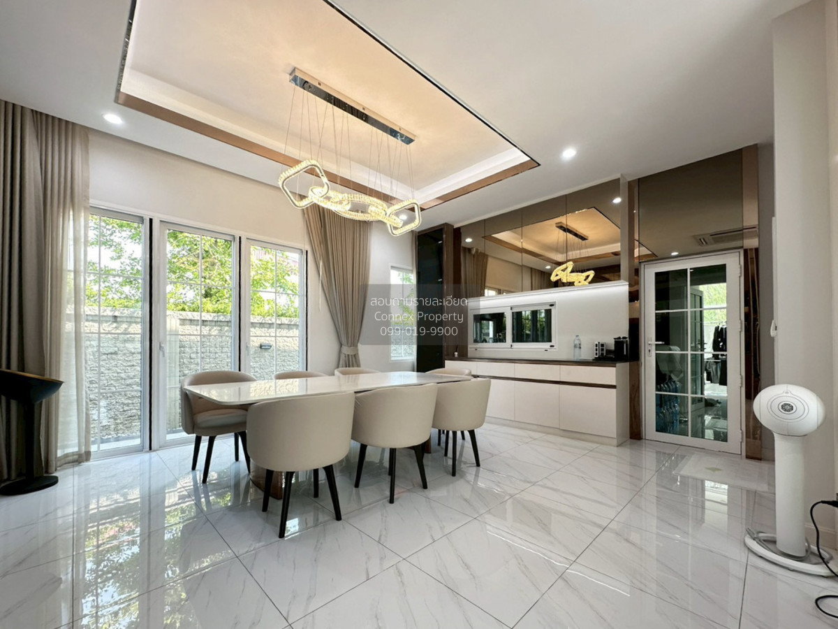 รูป ขายบ้านหรู ติดถนนใหญ่ แต่งครบ พร้อมอยู่ เดอะ เมเธียส ราชพฤกษ์ - แจ้งวัฒนะ บางพลับ ปากเกร็ด นนทบุรี CX-165248 ✅ ทักไลน์ @connexproperty ตอบทันที ทีมงานมืออาชีพ ✅ - รูปที่ 8/12