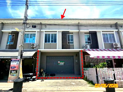 อาคารพาณิชย์ 26.2 ตร.วา พฤกษาวิลล์ 107/1 (ประชาอุทิศ) พระสมุทรเจดีย์ สมุทรปราการ 2.8M