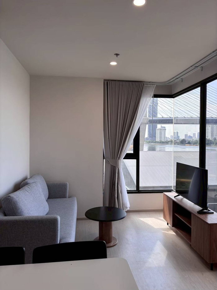 รูป Best Deal! 2 Bed วิวหน้าแม่น้ำ 🌊ห้องใหม่แกะกล่อง @ NUE Riverest - รูปที่ 4/35