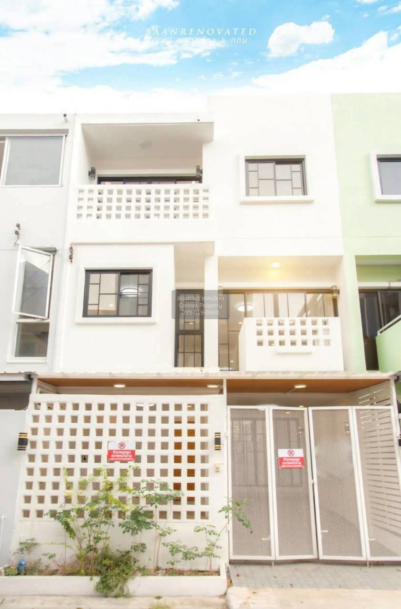 Townhouses for sale : For Sale Townhouse/Townhome  , Private Villa , nice view , high floor , wide frontage , newly renovated , Khlong Kum , Bung Kum , Bangkok , CX-164443 ✅ Live chat with us ADD LINE @connexproperty ✅
